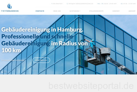 VK Gebäudedienste Inh. Olesia Weiz Webseite