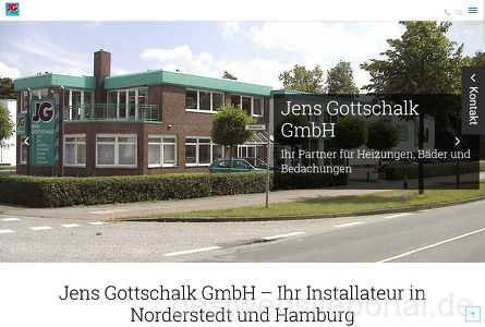 Jens Gottschalk GmbH Webseite