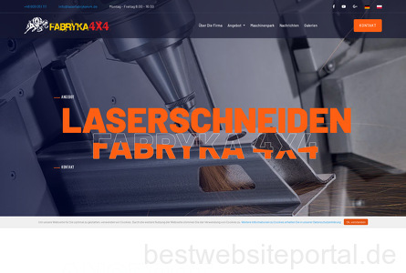 Fabryka 4x4 Sp. z o.o. Sp. komandytowa Webseite