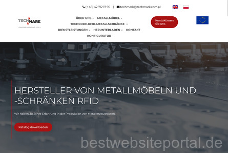 TECHMARK L. Ogłoza, S. Zdziechowski sp. j. Webseite